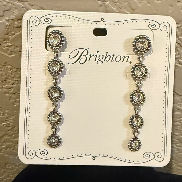 Brighton Twinkle dangle post earrings NWT - Picture 2 of 3